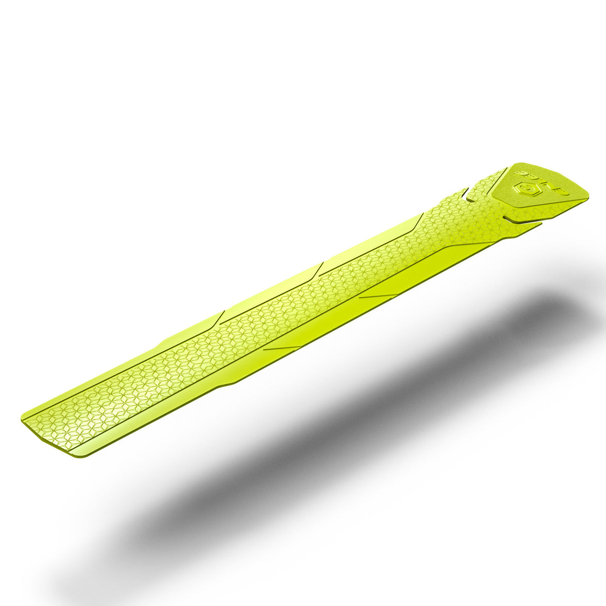 2 Pcs Green Durable Bicycle Frame Down Tube Protector Sticker - Anti-Scratch Guard for MTB & Road Bikes