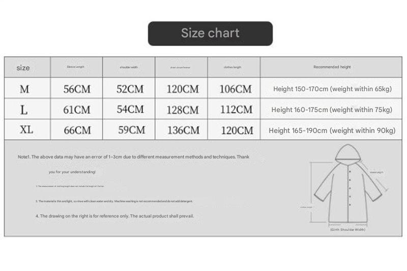 Size L Dark Blue Women's Chic Lightweight Waterproof Raincoat - Long Hooded Packable Rain Jacket with Pouch