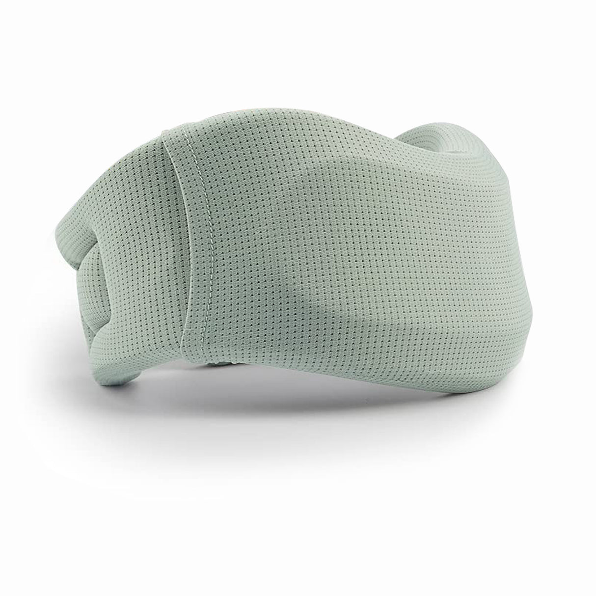 Size L Light Green Ergonomic Neck Support Brace - Soft Cervical Collar for Posture Correction and Pain Relief