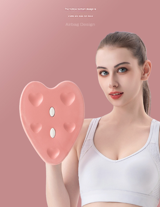 Pink Ergonomic Pelvic Floor Strengthener - Inner Thigh & Hip Trainer for Men and Women(Non-electric)