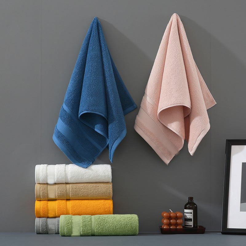 Brown Premium 3-Piece 100% Cotton Towel Set - Ultra Soft, Absorbent & Quick-Dry for Bathroom