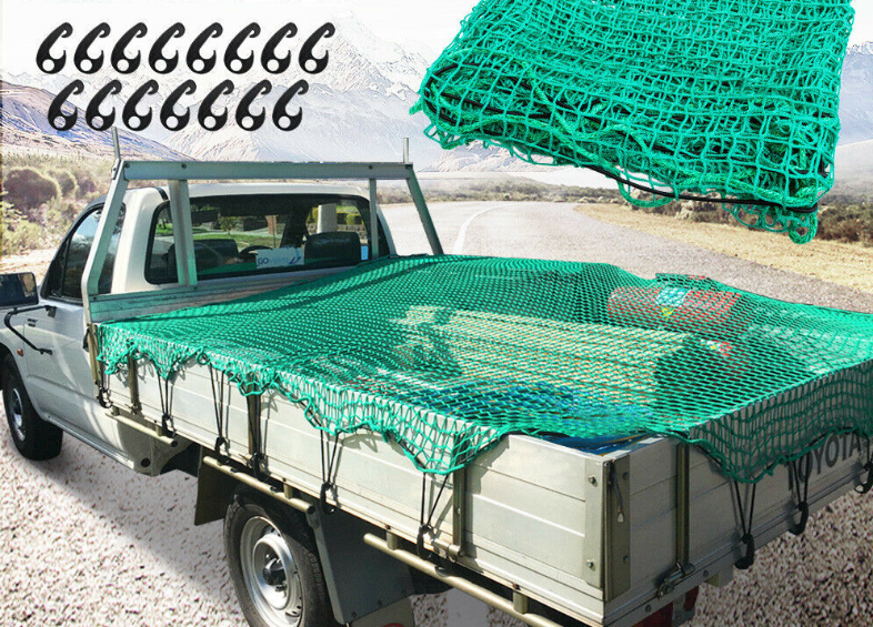 2.5*3.5m Heavy-Duty Cargo Net for Trailers & Trucks - Cross-Border Secure Cover