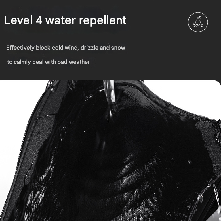 Brown Tactical Underarm Shoulder Holster Bag - Anti-Theft Double Pouch Vest Pack for Men