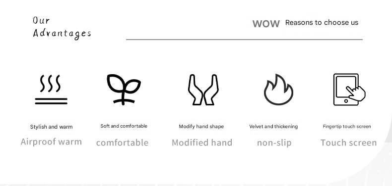 Light Gray Elegant Women's Thermal Winter Gloves - Waterproof & Windproof Touchscreen Gloves with Faux Fur Cuff