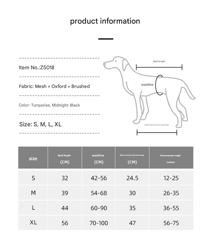 Green Pet Support Harness for Senior and Disabled Dogs - Adjustable Chest and Back Support Leash(Size S)