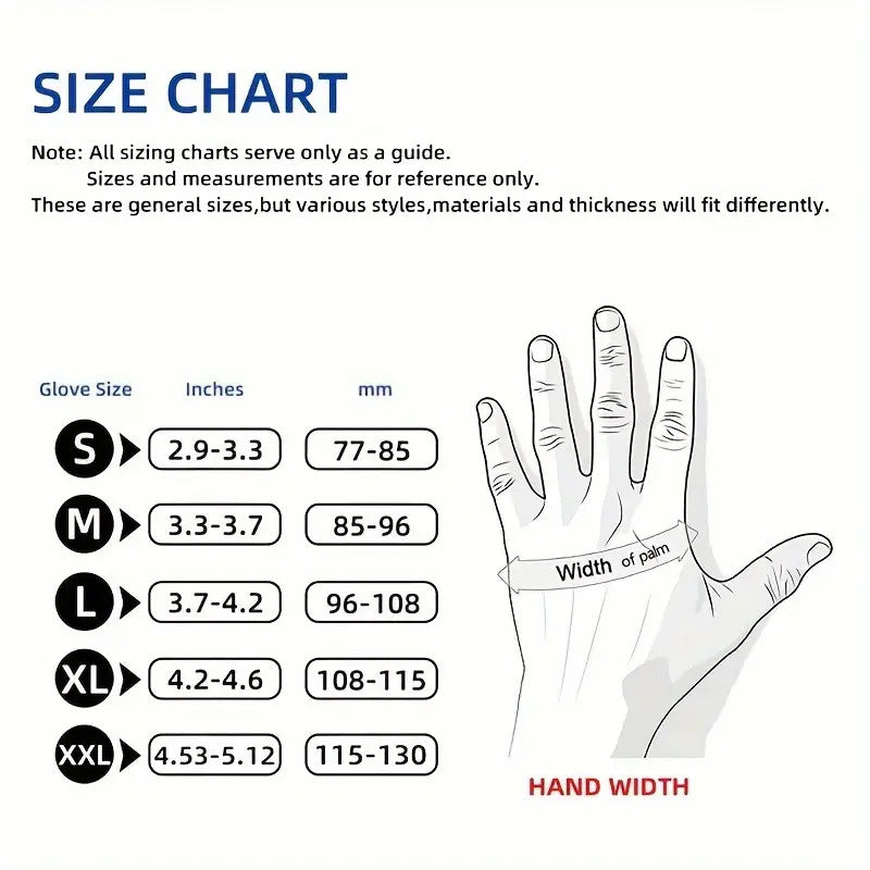 50 Pairs White Premium Disposable Nitrile Gloves - Powder-Free, Latex-Free & High-Elasticity for Multi-Purpose Use(L)