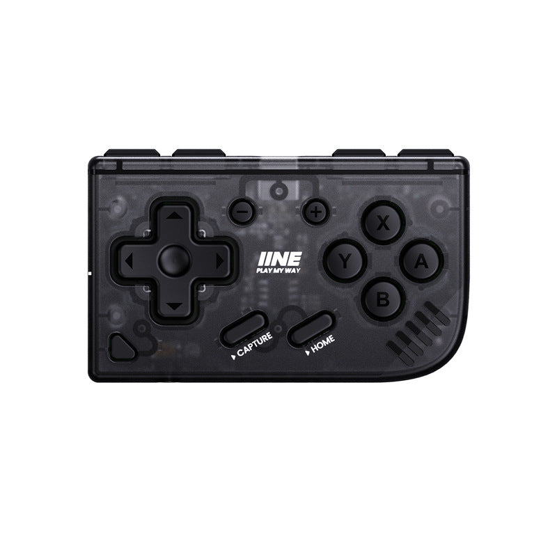 Mini Retro Pocket Game Controller - Multi-Platform Wireless Gamepad for Switch/PC/Android/iOS(black)
