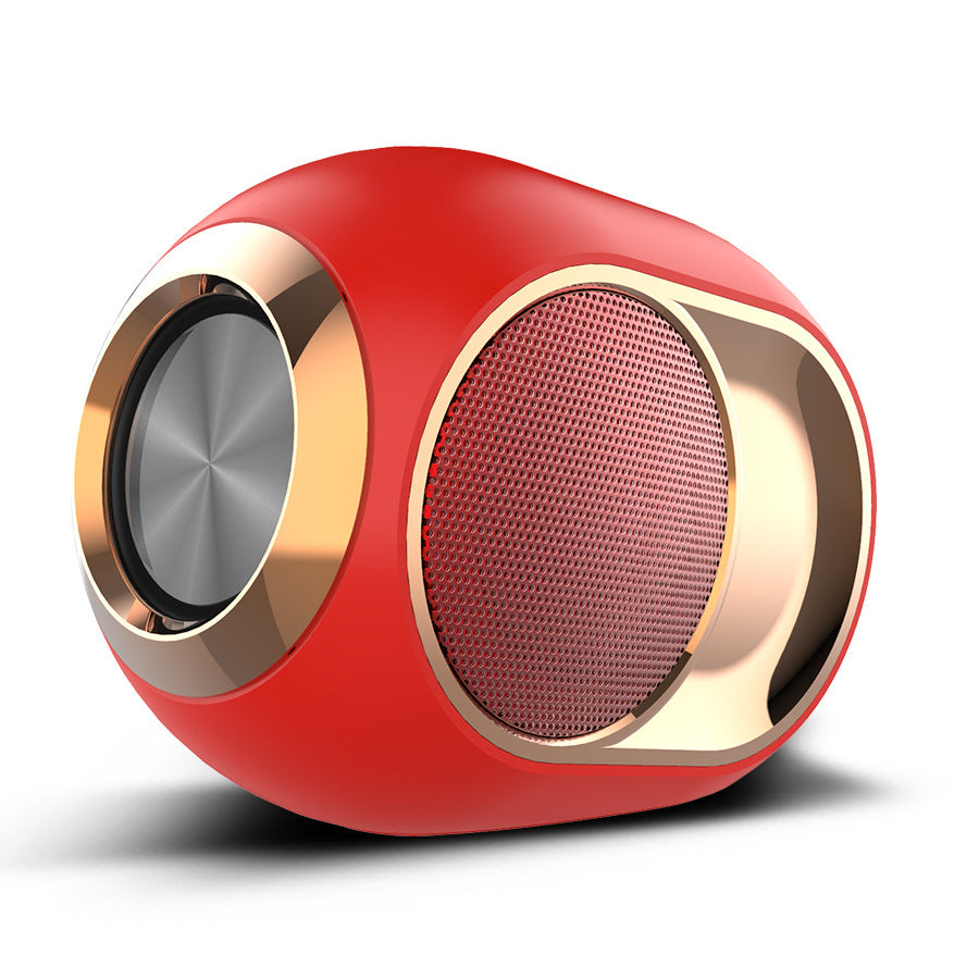 Portable Wireless Bluetooth 5.0 Speaker - TWS Stereo, Powerful Bass, Hands-Free Calls & Multiple Playback Modes(red)