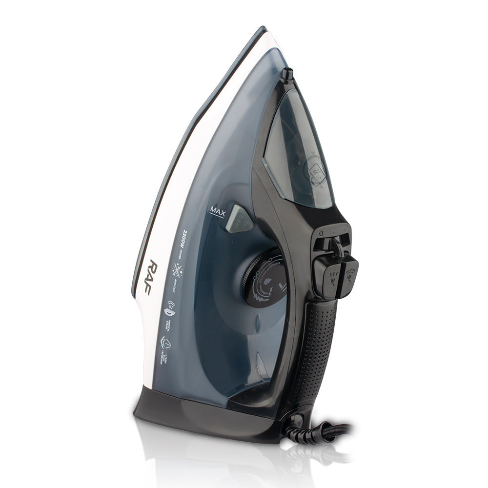 Powerful 2200W Electric Steam Iron with Ceramic Soleplate & Vertical Steam Function(blue)
