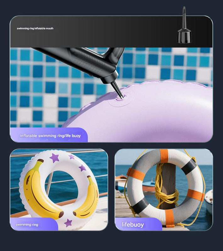 Multi-Function Cordless Handheld Vacuum Cleaner & Blower - Powerful Brushless Motor with Digital Display(Black and gray)