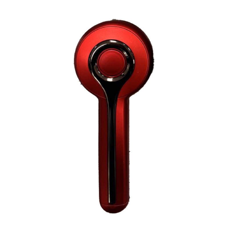 Electric Scalp Massager & Essential Oil Applicator Brush - 360 Kneading, 3 Modes, USB-C Rechargeable(red)