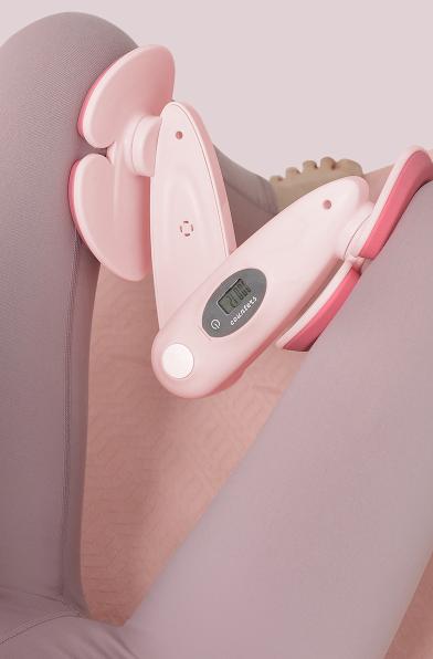 Purple Smart Kegel & Thigh Master with Digital Counter - Adjustable Pelvic Floor Trainer for Women's Home Workout