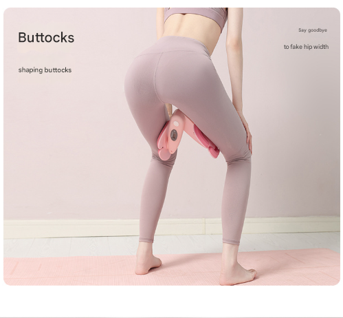 Purple Smart Kegel & Thigh Master with Digital Counter - Adjustable Pelvic Floor Trainer for Women's Home Workout