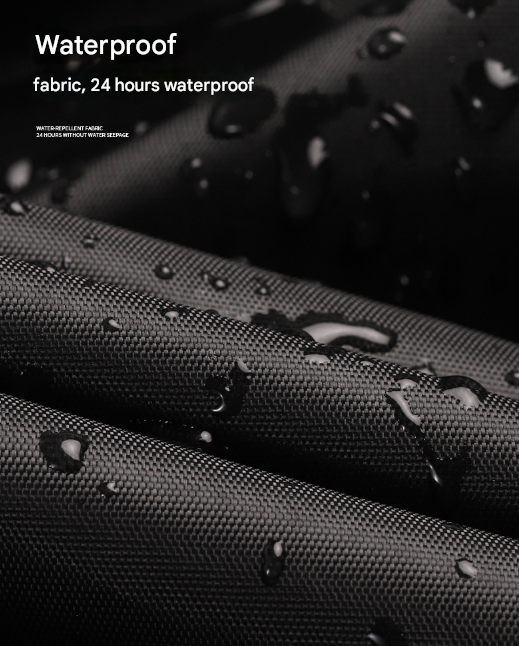 Size M Black All-Weather 210D Bicycle Cover - Waterproof & UV-Proof Outdoor Bike Protector with Lock Hole & Storage Bag