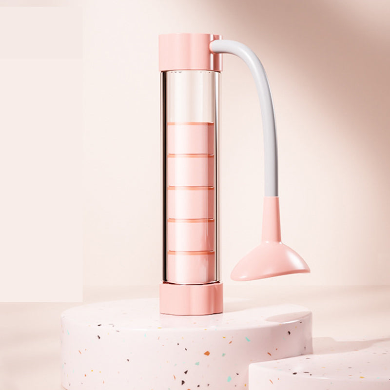 Pink Adjustable Breathing Exerciser & Respiratory Muscle Trainer - Lung Capacity, Core & Pelvic Floor Fitness Tool