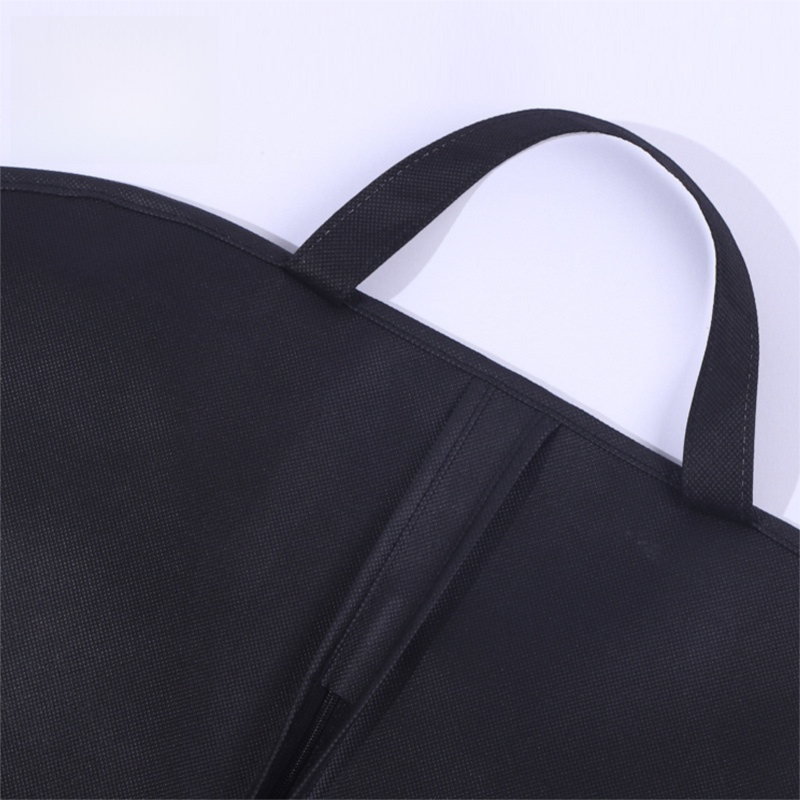 2-Pack Travel Long Dress Garment Carrier Bag Suit Bags(60×100CM) - Non-Woven Dust Cover, Foldable Hanging Clothes Storage Bag with Reinforced Handle