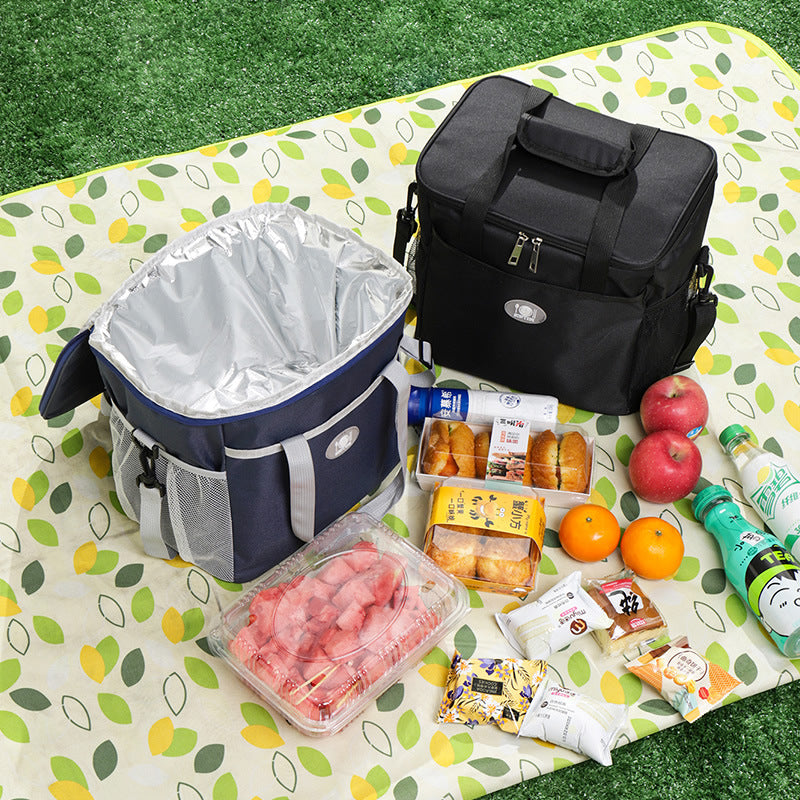 Insulated Lunch Bag Thermal Cooler Tote with Adjustable Shoulder Strap Waterproof Lining for Work School & Picnics Pink Small