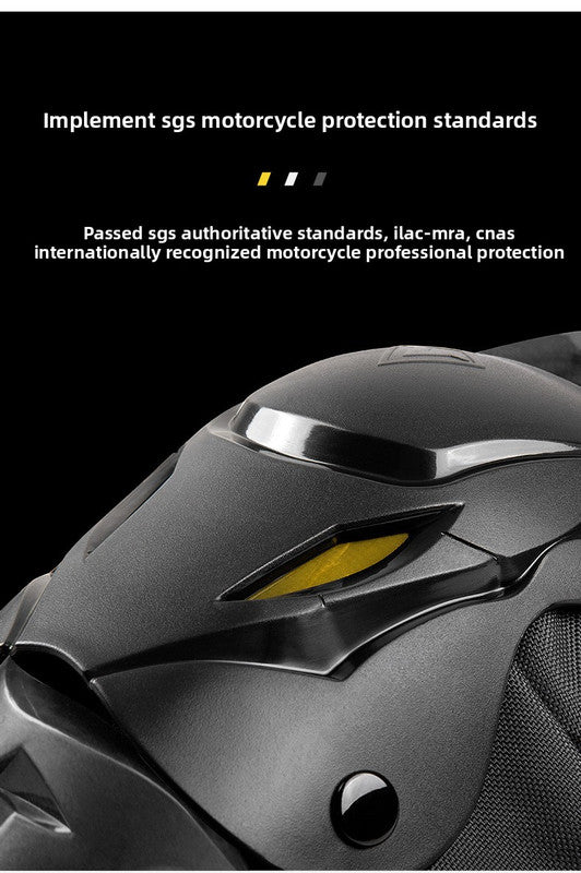 SULAITE CE Level 1 Certified 4 Piece Motorcycle Protective Gear Set Grey Knee Pads and Elbow Guards Long Shin Armour Quick Release for Motocross Dirt Bike