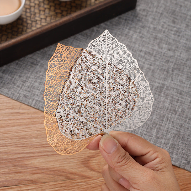 5-PCS Black 304 Stainless Steel Bodhi Leaf Tea Strainer Creative Fine Mesh Tea Filter Infuser for Loose Leaf Tea Australian Home Tea Set Accessory