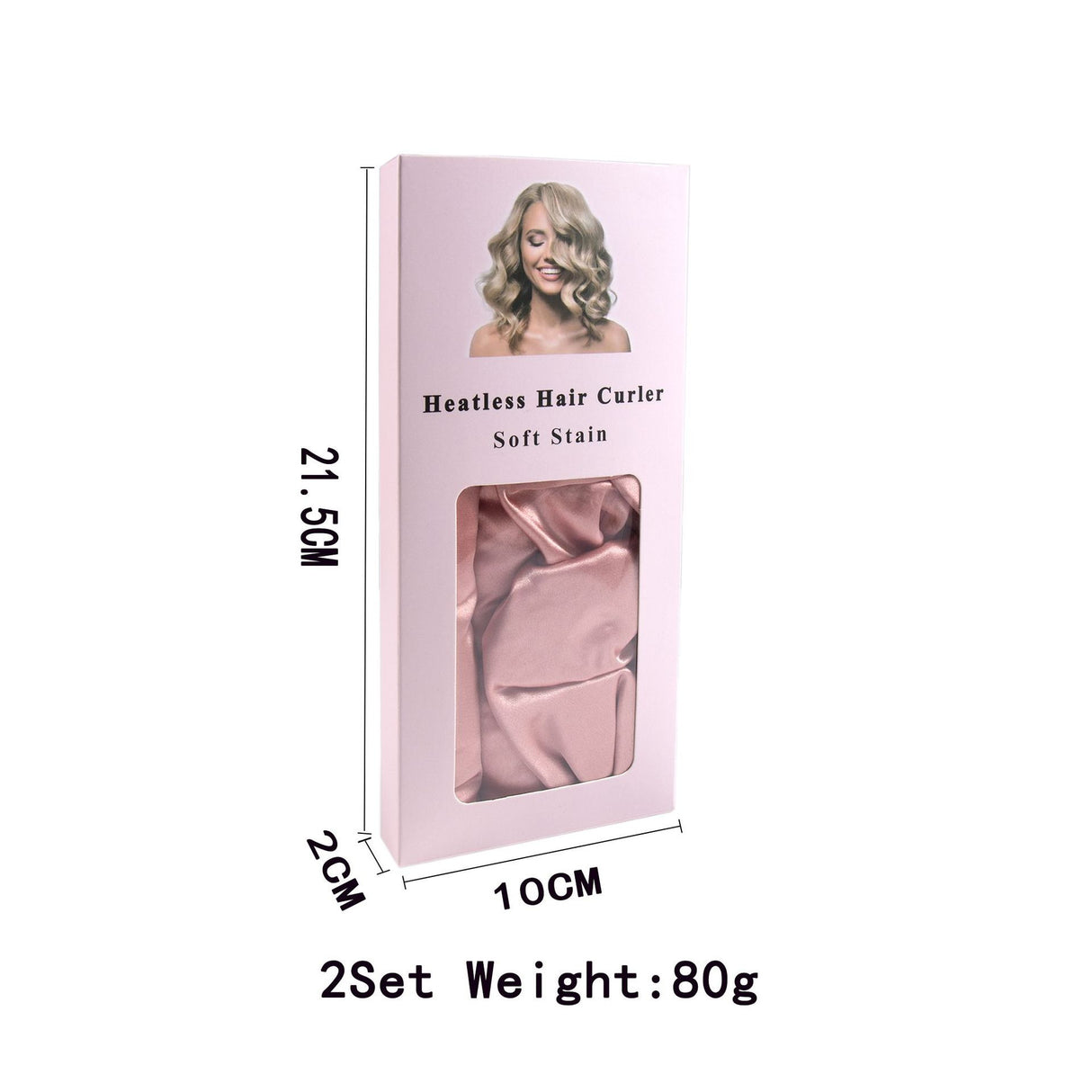 Green Heatless Hair Curler Set with Satin Ribbon and Sleep Caps for Overnight Big Waves Easy Damage-Free Styling Solution for Local Women Professional Kit