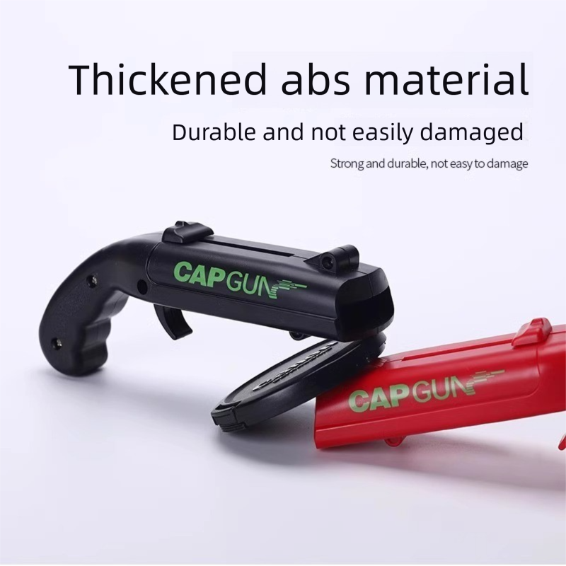 2-Pack Black and red Fun Bottle Opener with Cap Ejection Mechanism – Compact ABS Bottle Opener for Beer and Soda Bottles, Ideal for Parties and Everyday Use