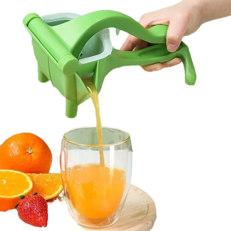 2-PCS Manual Citrus Juicer with Removable Filter – Compact Kitchen Tool for Fresh Fruit Juicing and Garlic Crushing, Ideal for Home Use