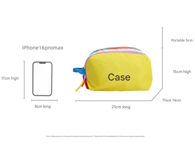 Yellow Trendy Color-Block Outdoor Waterproof Nylon Crossbody Bag - Niche Lightweight Chest Bag and Phone Pouch for Travel and Sports