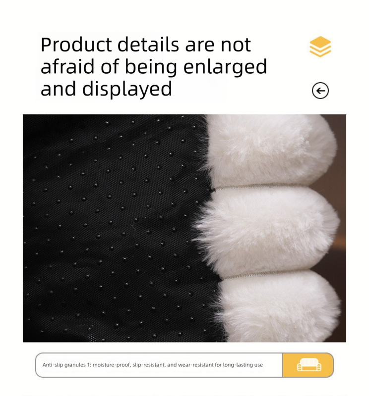 White Plush Ribbed Pet Sofa Bed for Dogs and Cats - Thickened Milk Velvet Cushion, Large Comfy Dog Sofa(50*40*20cm)