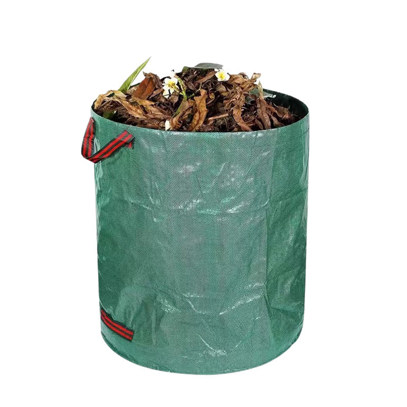 Heavy-Duty Pop-Up Garden Leaf Bag - Large Capacity PP Woven Collection Sack for Leaves, Weeds, Branches & Yard Debris(120L)