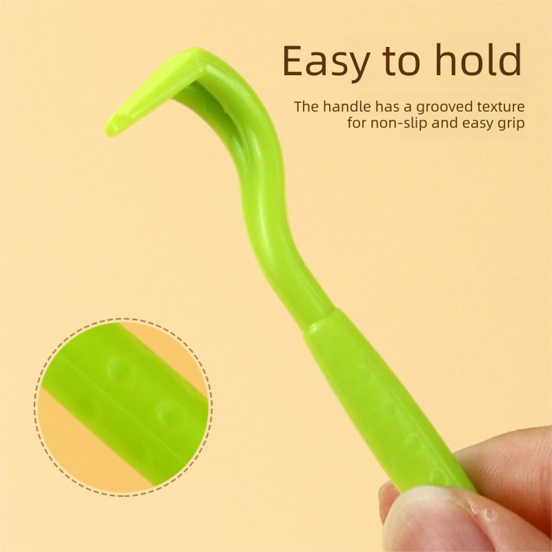 2-Pack Green Pet Tick Remover Tool Set - Small Medium Large Flea and Tick Hook Removers