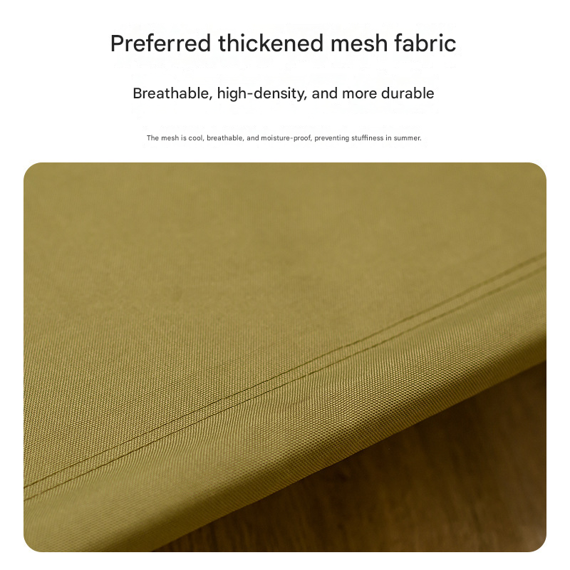 Green Raised Pet Bed for Medium Dogs Cats Elevated Breathable Dog Cot Washable Anti-Moisture Pet Cot 50x40x20cm