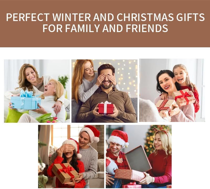 1 Pairs Wireless Electric 3 Levels Heated Fingerless Gloves with Windproof Waterproof PU Leather, USB-C Rechargeable Outdoor Activities Hand Warmer for Men Women Riding Home Office