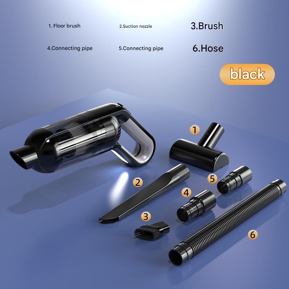 Cordless Handheld Vacuum Cleaner set - USB Rechargeable Portable Car Vacuum with Detachable Nozzle, Lightweight Dust Buster for Car Interior, Home, Office and Pet Hair
