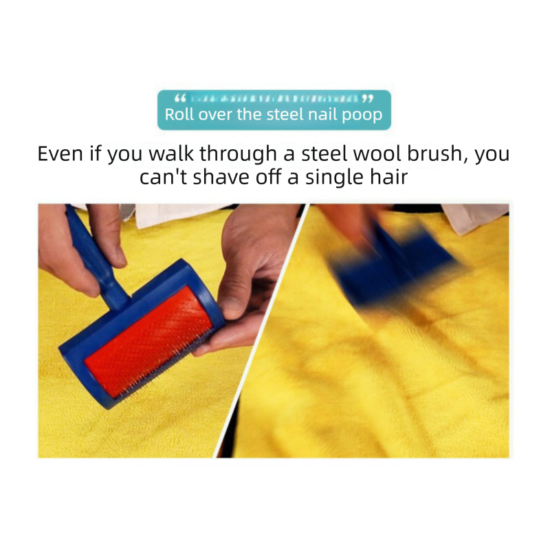 Yellow and Grey 30*30cm Pet Bath Towel- Thickened Coral Fleece Super Absorbent Quick Dry Bath Towel for Dogs and Cats, Non Shedding Grooming Wrap