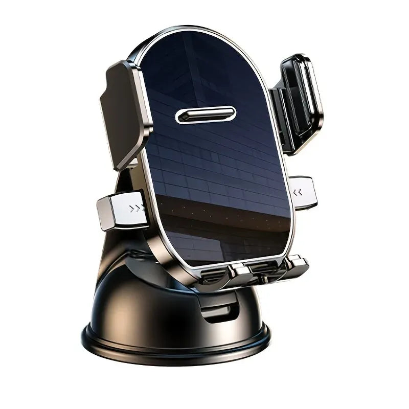 Universal Car Phone Mount Dashboard Windscreen Holder Anti Slip Vacuum Suction Mobile Phone Stand 360 Adjustable Navigation Bracket