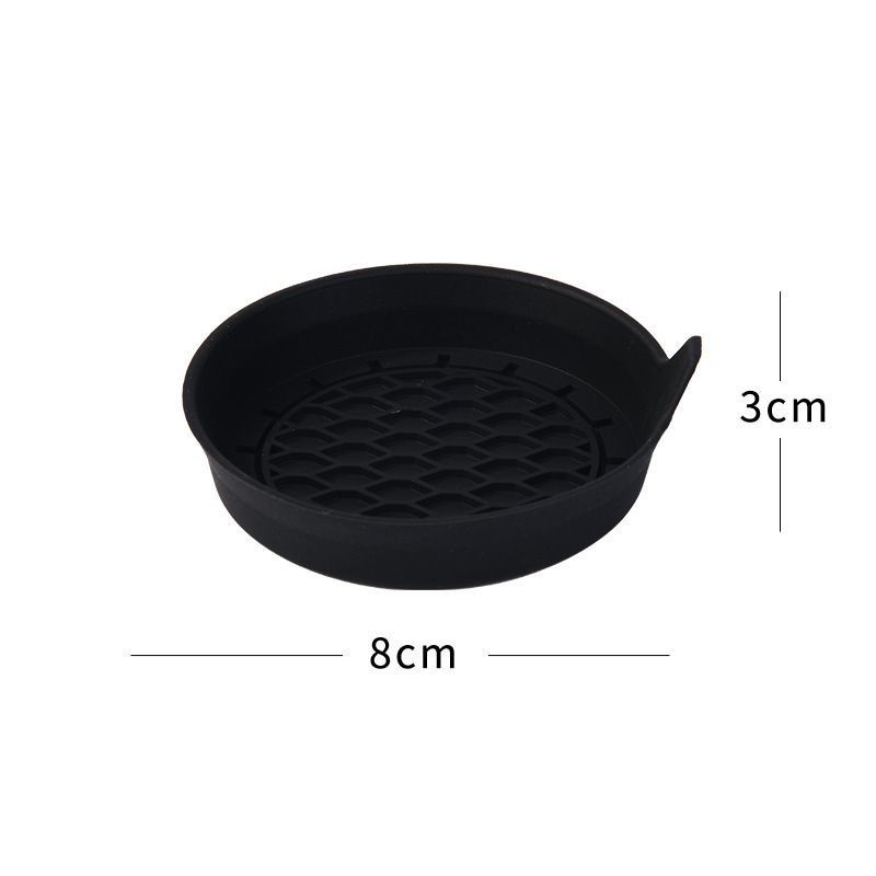 4 Pack Silicone Car Cup Holder Coaster Set – Anti-Slip Heat Resistant Car Cup Mats, Universal Car Interior Drink Pad Accessories