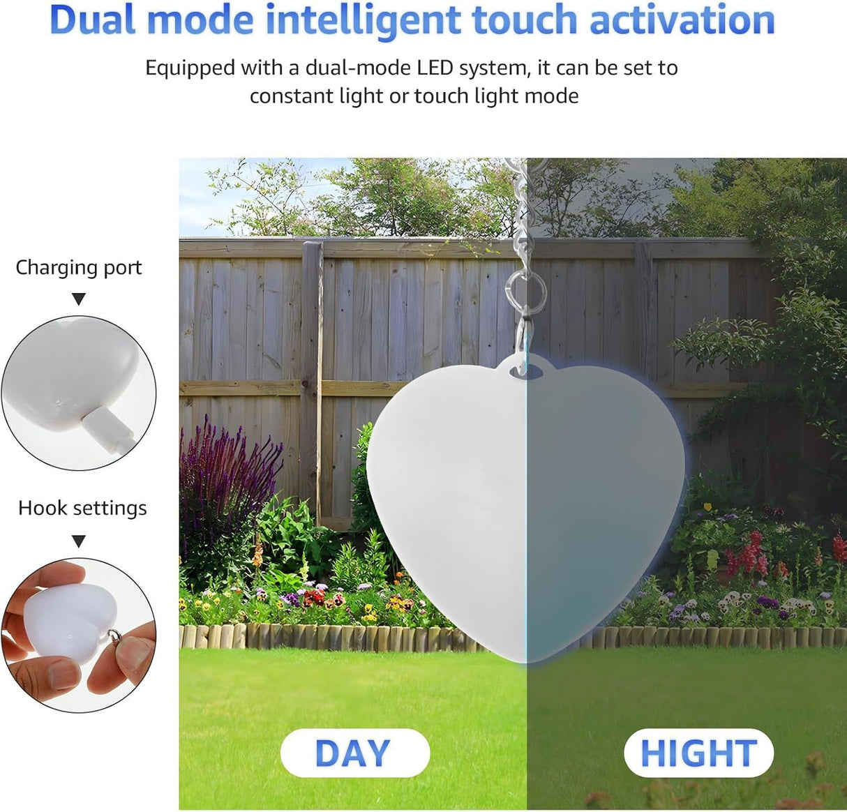 2 Pack Round Shape Touch Night Light Keychain - Mini White Light Bag Charms with USB Charging, Lightweight LED Backpack Accessories