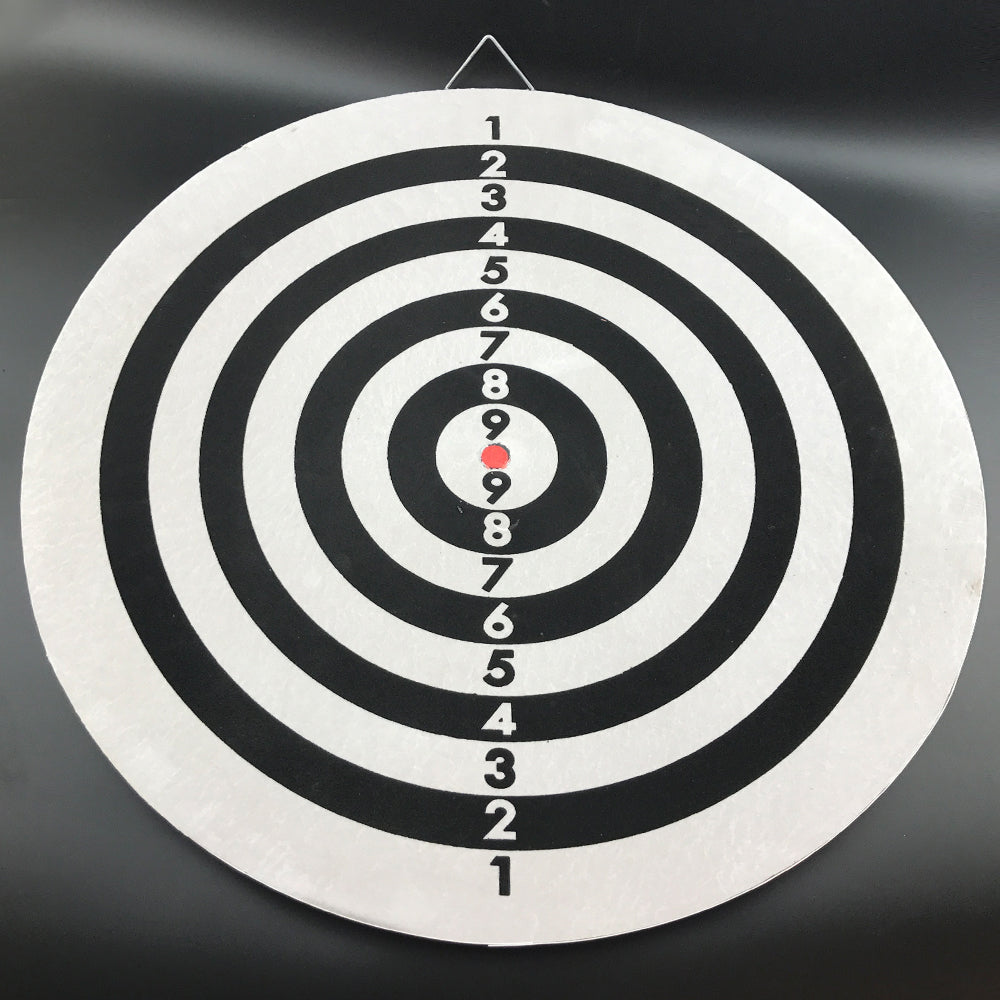 Durable Part Printing 18 Two Side Dart Board+6 Darts Steel Wire Inlay