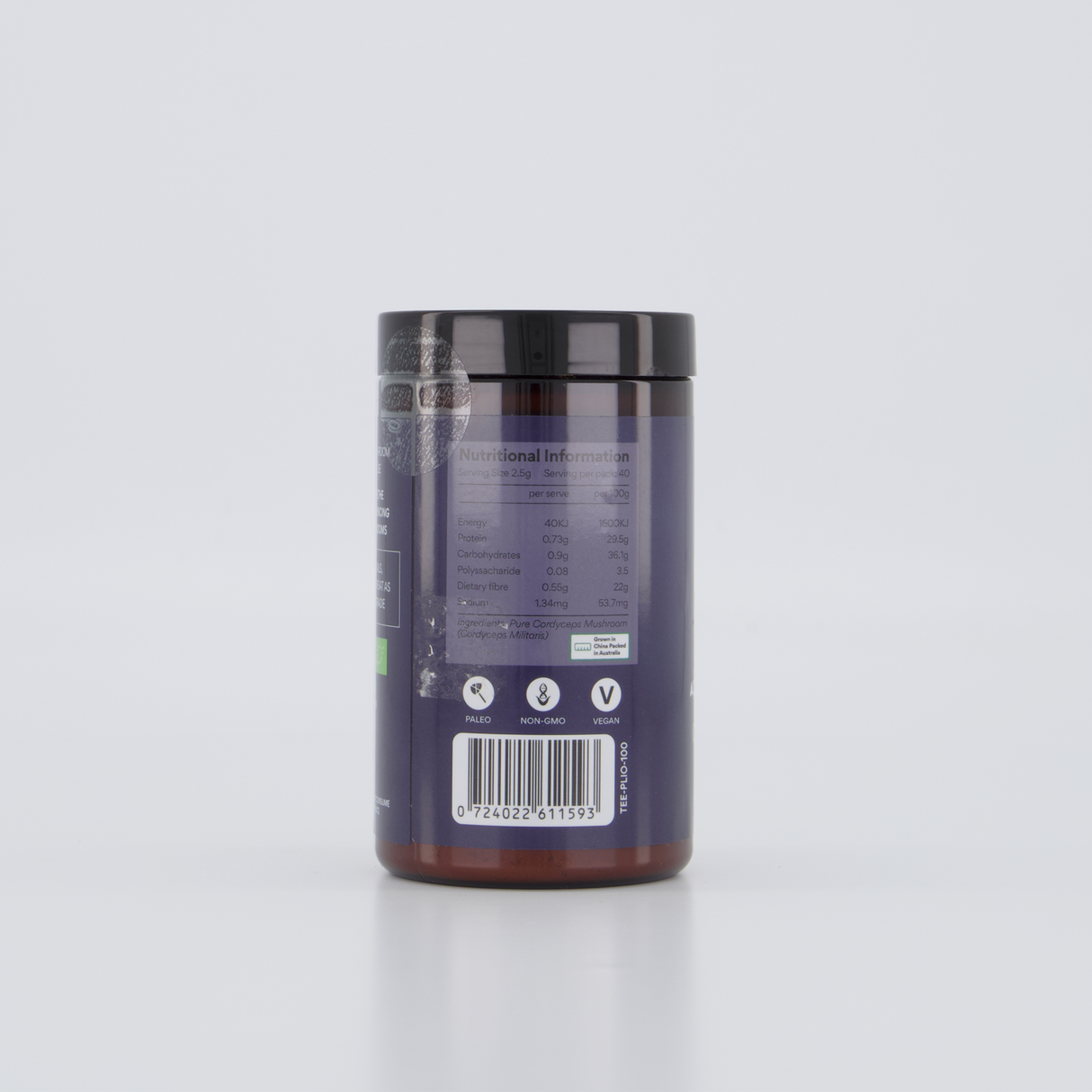 Teelixir Organic Pure Cordyceps 100g