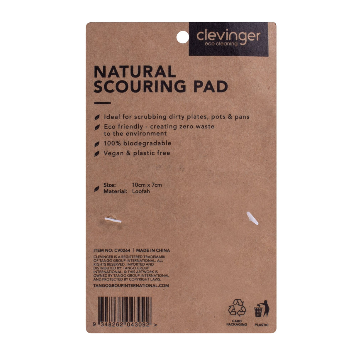 Clevinger 3PC Natural Scouring Pad