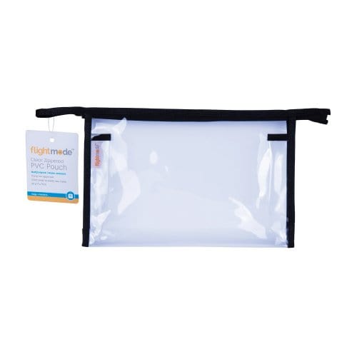 Transparent Waterproof Zippered Storage Bag