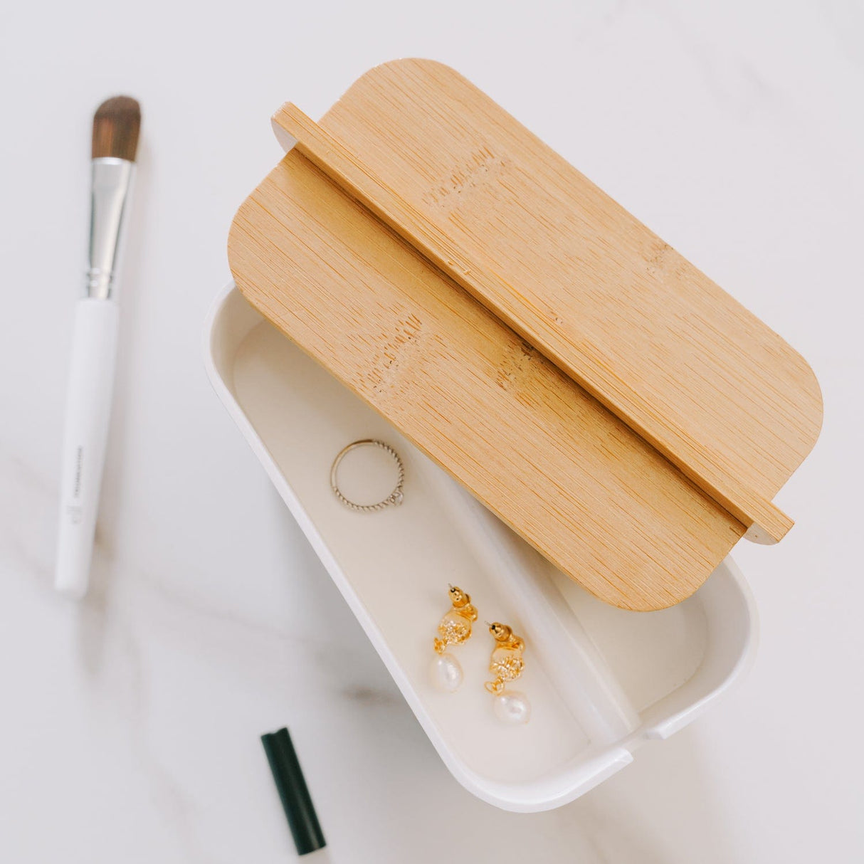 Bamboo Fiber Jewellery Box Set