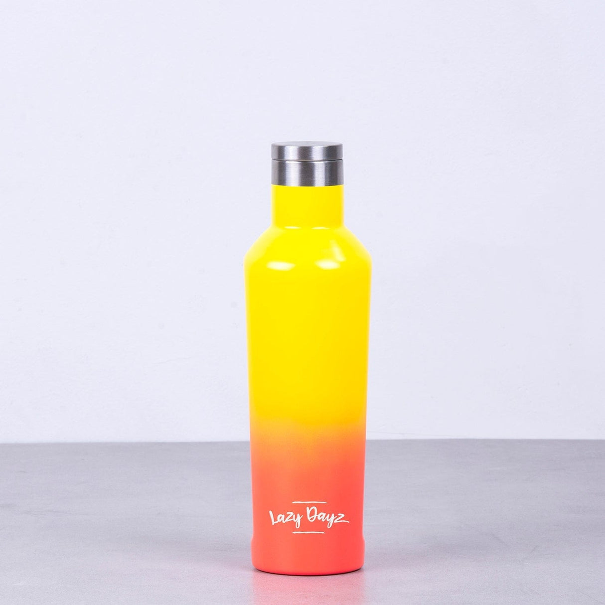 Lazy Dayz Spartan Drink Bottle 480ml - Yellow Peach Ombre
