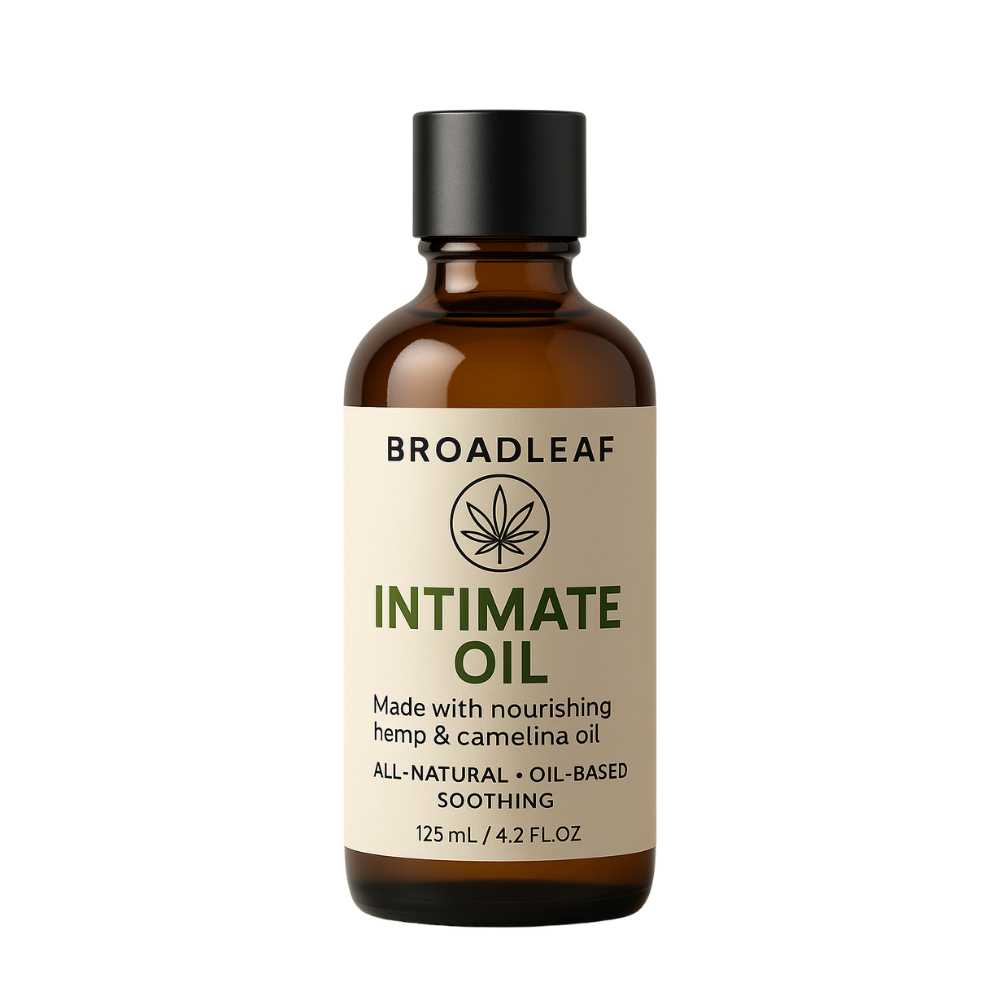 Broadleaf Hemp™ Intimate Oil – Hemp & Camelina + Rose Blend 50ml
