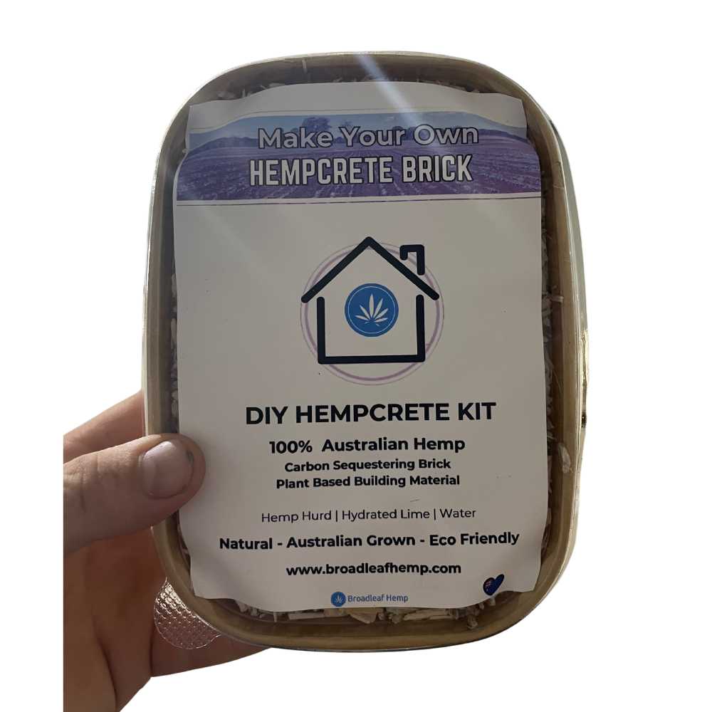 Make Your Own Hempcrete Brick ? Sustainable DIY Eco Kit (1000ml)