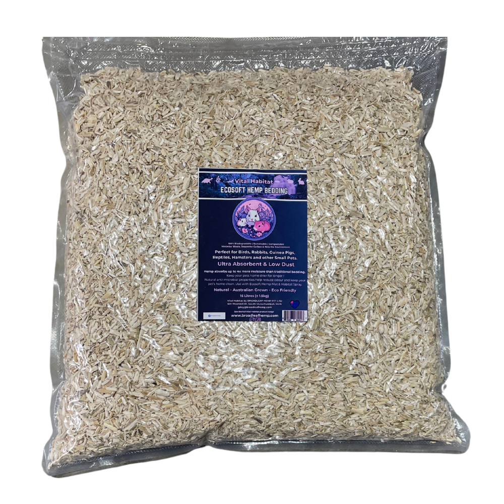 Ecosoft - Natural Hemp Bedding | 10L ?1.5kg