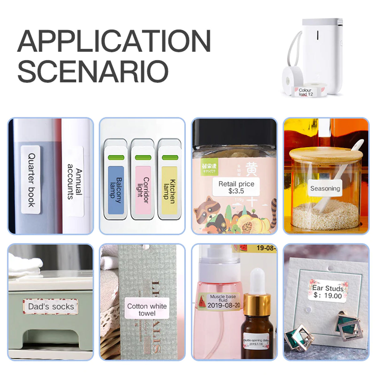 Niimbot D11 Protable Wireless Connection Label Printer Pink