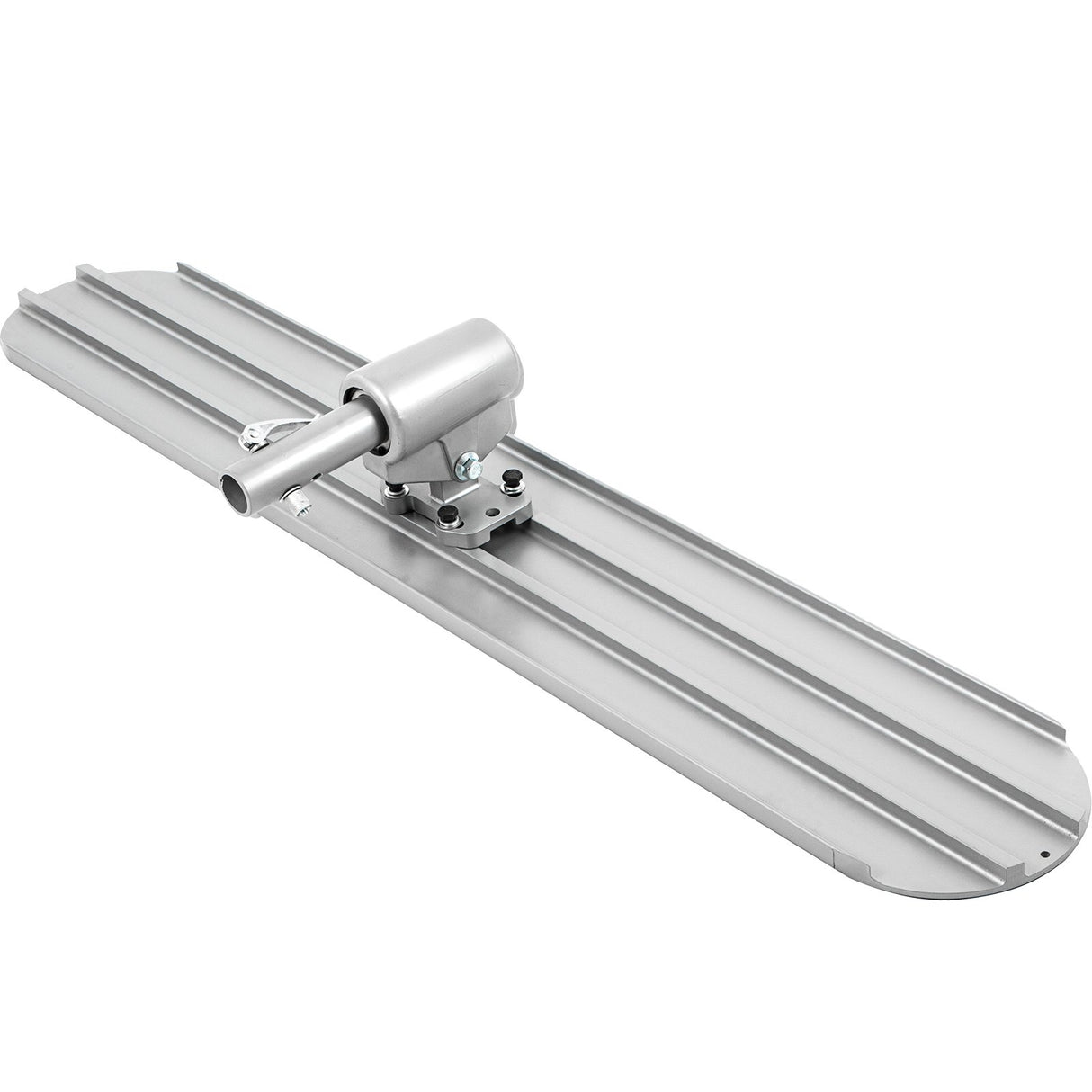 VEVOR Bull Float Magnesium Concrete Float 48 x 8" Round End Concrete Float Tool Cement Tool Bull Concrete Kit Bull Float with 4 Float Handle Bull Float Bracket Concrete Tools Finishing Bull Float