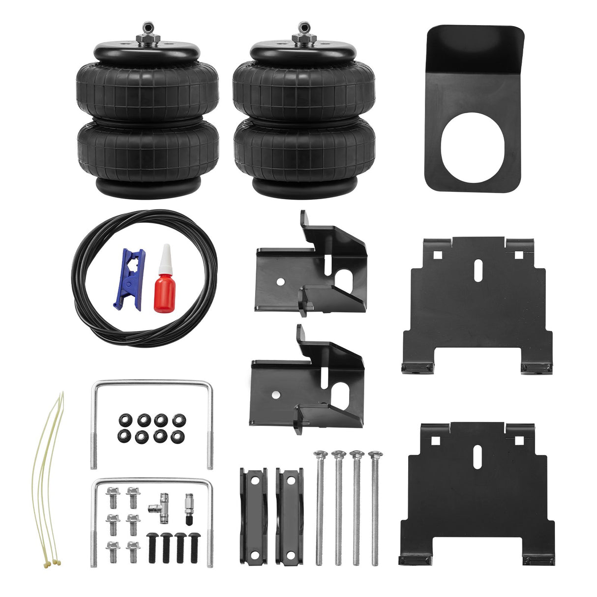 VEVOR Air Bag Suspension Kit, Air Springs Suspension Bag Kit Compatible with 2007-2018 Chevrolet Silverado 1500 and GMC Sierra 1500 2WD 4WD, 5000 lbs