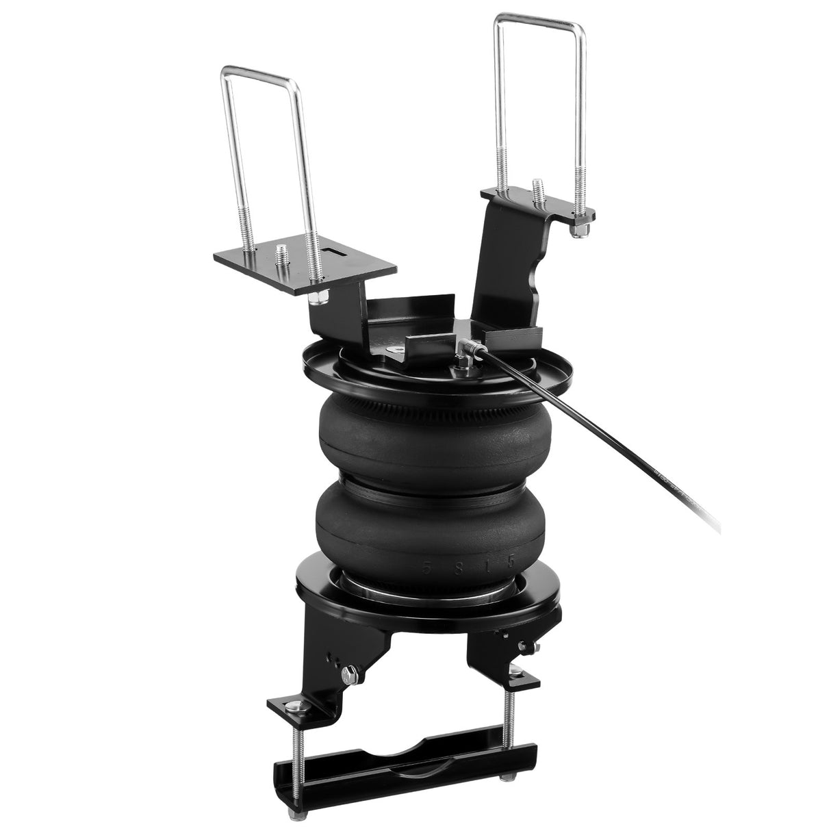 VEVOR Air Bag Suspension Kit, Air Springs Suspension Bag Kit Compatible with 2011-2019 Chevrolet Silverado 2500/3500HD and GMC Sierra 2500/3500HD 4WD RWD, 5000 lbs Loading, 5 to 100 PSI